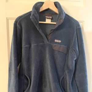 Women's Re-Tool Half-Snap Pullover - Blue - Large